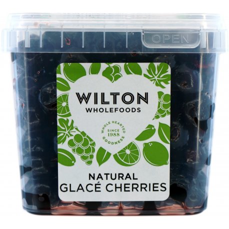 Natural Colour Glace Cherries 1Kg