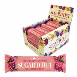 Raspberry Sugar'd Out Bars 16x50g