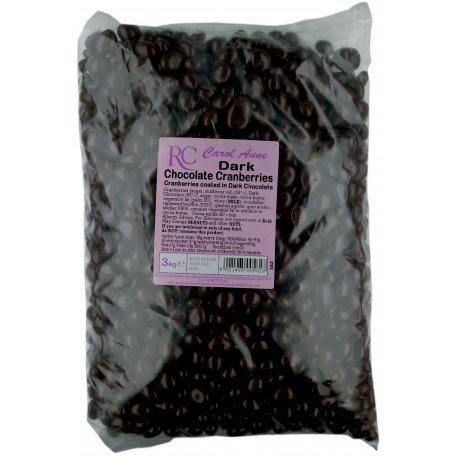 Plain Chocolate Cranberries 3Kg