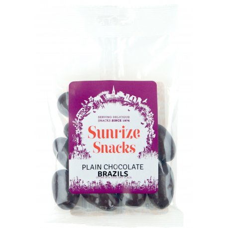 Plain Chocolate Brazils 110g