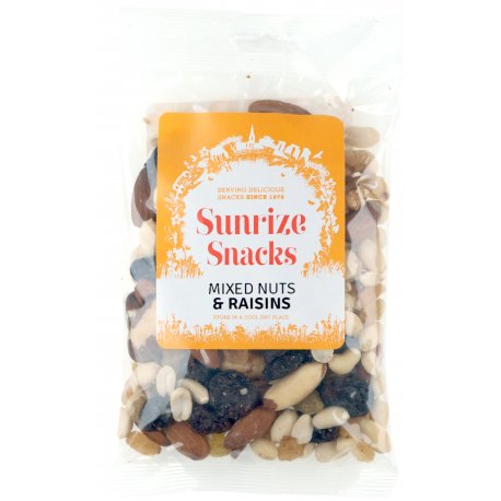Mixed&nbsp;Nuts and Raisins 140g