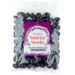 Plain Chocolate Cranberries 300g