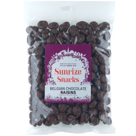 Belgian Chocolate Raisins 300g