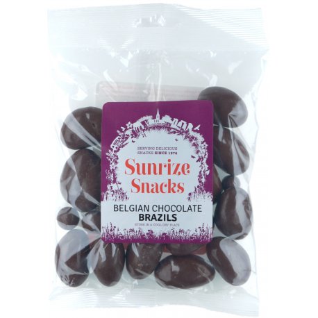 Belgian Chocolate Brazils 250g