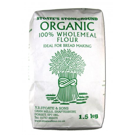 100% Wholemeal Organic Bread Flour 1.5Kg