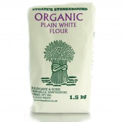Flour, Organic Plain White 1.5Kg Flour, Organic Plain White 1.5Kg